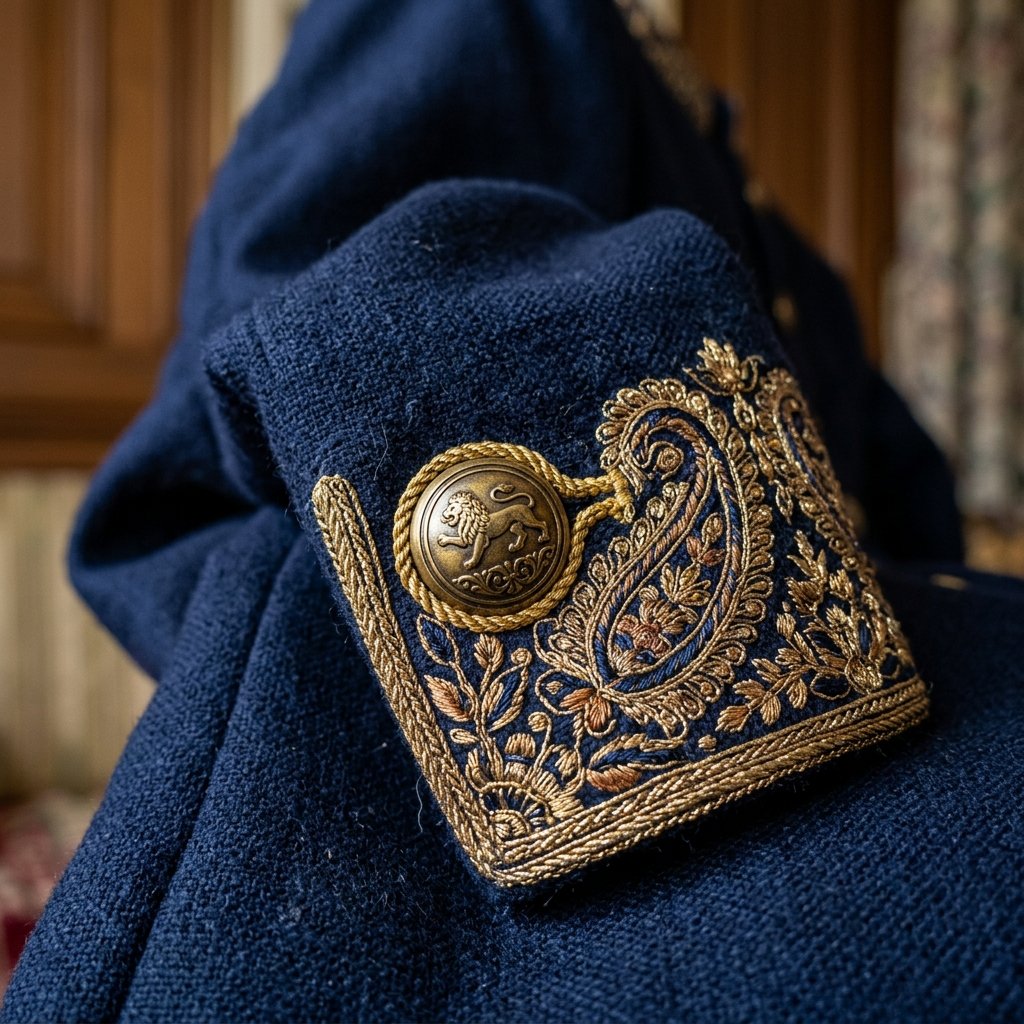 Detail of Naqash Ansari premium stitching 5